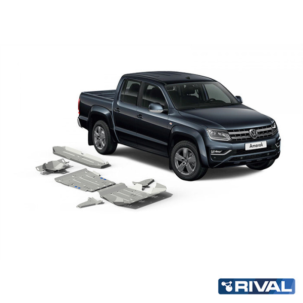 Skid Plates (Sets) Volkswagen Amarok 2010-2016; 2016-2020; 2 l. / diesel; 3 l. / diesel